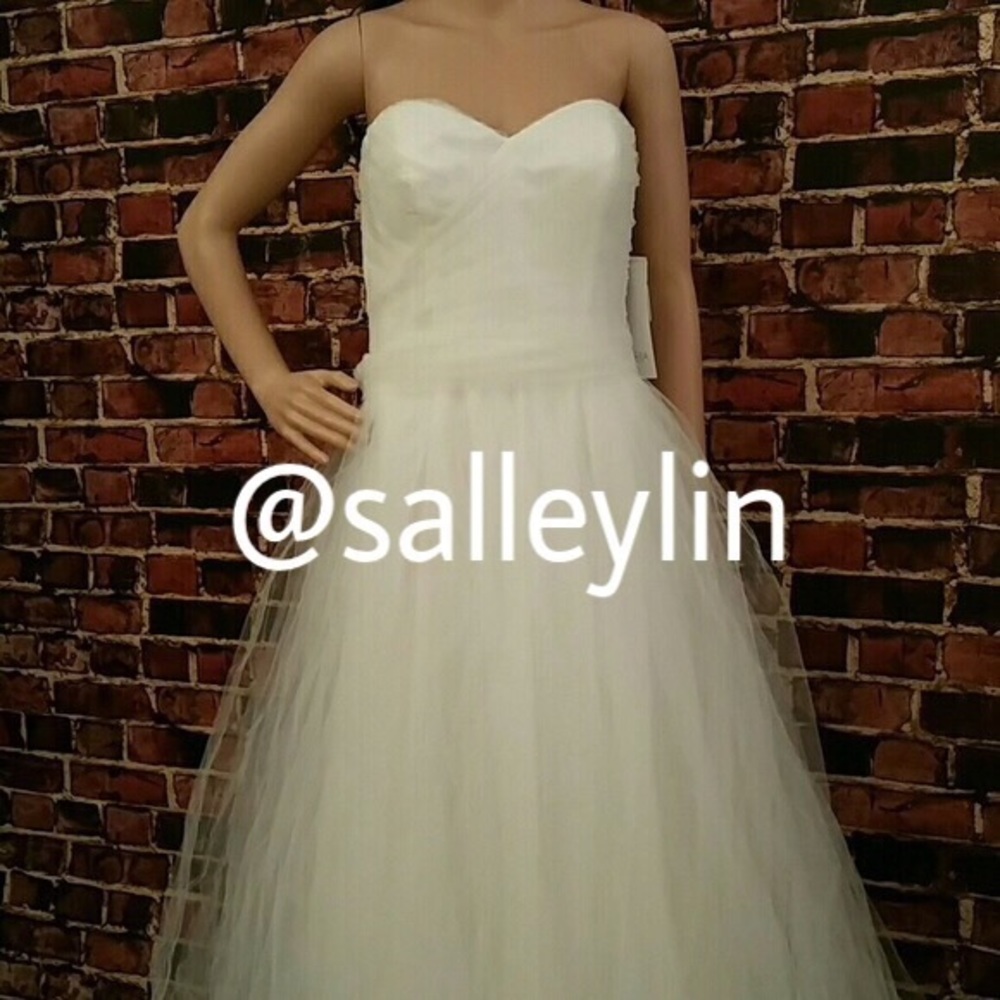 🔵THEIA Couture Tulle Strapless